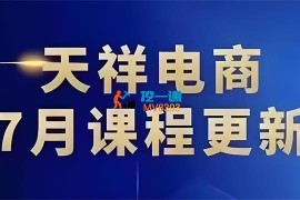 天祥电商《抖店运营实战课》