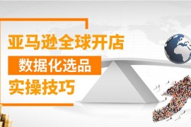 亚马逊全球开店数据化选品实操技巧