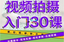 宋大大《视频拍摄入门30课》