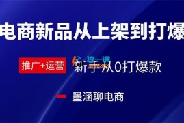 墨涵《电商新品从上架到打爆》