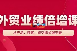 大章《外贸业绩倍增课》