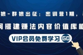 杀破狼：如何搭建赚法内容价值库框架