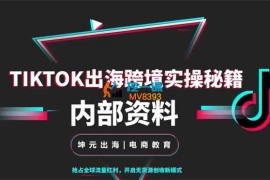坤元出海《TikTok出海跨境实操秘籍》
