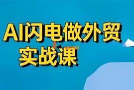 大卫《AI闪电做外贸实战课》