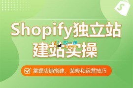 Alan《Shopify独立站建站实操课》