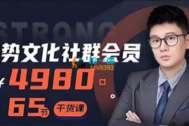 张大驰《强势文化社群会员》