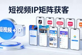 火炎《短视频IP矩阵获客》
