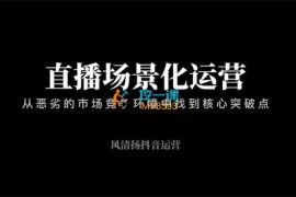 清扬《直播场景化运营》