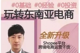 东南亚跨境电商shopee实战运营课程