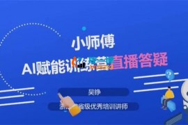 吴铮《AI赋能教师高效办公高阶课》