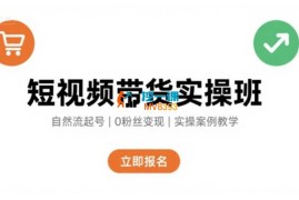 大姐姐《短视频IP实操班》