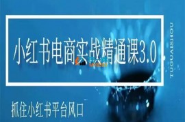 M家《小红书电商实战精通课3.0》