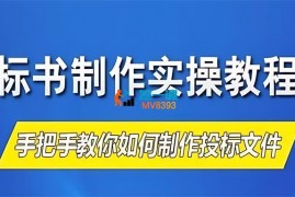 王凯《标书制作实操教程》