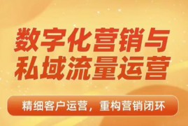 许焕章《数字化营销与私域流量运营》