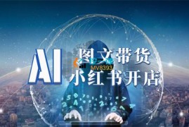 韩学长《AI图文带货&amp;amp;amp;小红书开店》