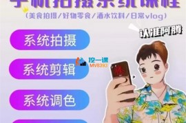 阿腾《手机拍摄系统课程》