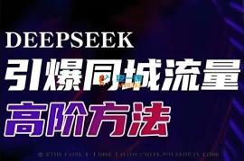 战雨《Deepseek引爆同城流量高阶玩法》