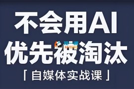 南希《AI自媒体实战课》