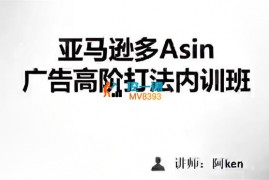 阿ken《亚马逊多Asin广告高阶打法内训班》