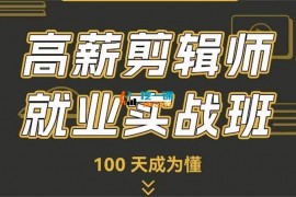 炮长《高薪剪辑师IP实战班》