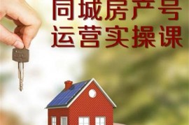 大龙鸽《同城房产号运营课》
