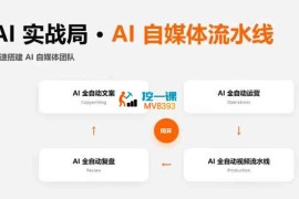阿智《AI实战局·AI自媒体流水线》