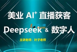 叶子《美业AI获客方法》