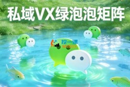 火炎《私域微信绿泡泡矩阵》
