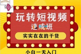 地瓜《玩转短视频速成班》