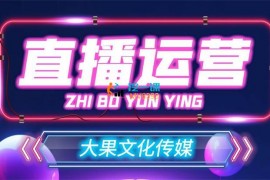 大果《抖音直播运营实操训练营线下课》