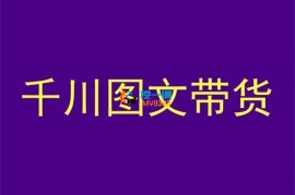 杨老师《千川图文带货》