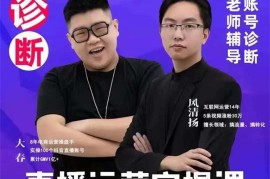 风清扬大春《直播运营实操课》