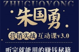 朱国勇《“懒人”快速赚钱方法》