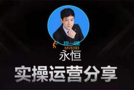 永恒电商《拼多多新手运营课程》