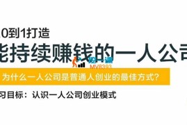 许哈哈《从0到1打造能持续賺钱的一人公司》