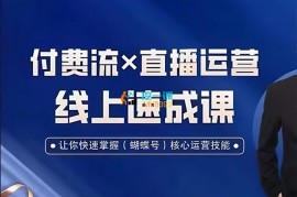 吕承洺《视频号付费流实操课程》