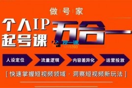 木子《做号家的个人IP起号方法》