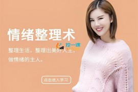 众筹：情绪整理术