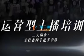 婉婉《运营型主播培训线下课》