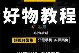 小猛《好物分享专业实操班F》