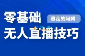 阿姆《抖音无人直播技巧》