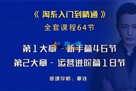 拿铁《淘系入门到精通》