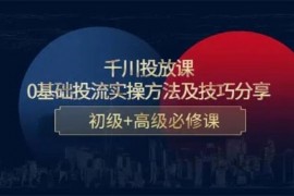 大碗哥《千川投放课》