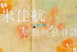 朱佳航《短视频创作课4.0》