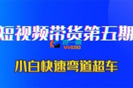 大黄《短视频带货第五期》