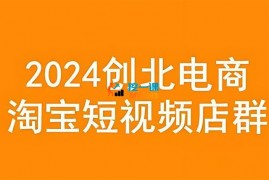 创北电商《淘宝短视频店群》