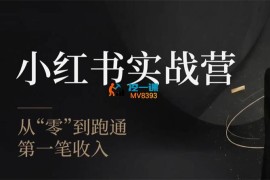 金金《小红书实战营》