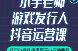 小宇老师《游戏发行人实战课》