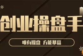 众筹：创业操盘手·年入百万的指导课