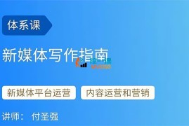 付圣强《新媒体写作指南》